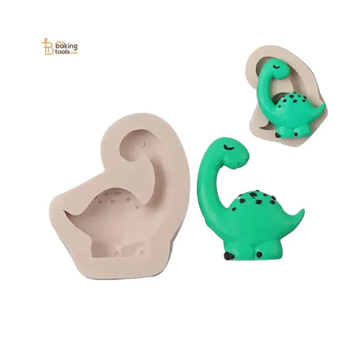 Dinosaurs Shape Animal Silicone Gum Paste Mould for Fondant & Cake Decoration